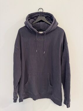 Glossier Women's Hoodie in Charcoal Gray